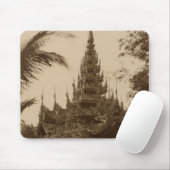 Temple in Mandalay, Birma, eind 19e eeuw Muismat (Met muis)