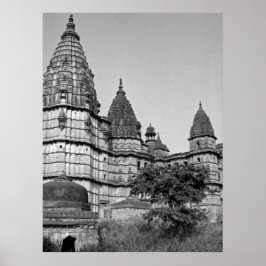 Temple in Varanasi India Poster