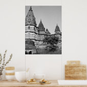 Temple in Varanasi India Poster (Keuken)
