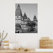Temple in Varanasi India Poster (Keuken)