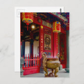 Temple in Yilan, Taiwan Briefkaart (Voorkant / Achterkant)