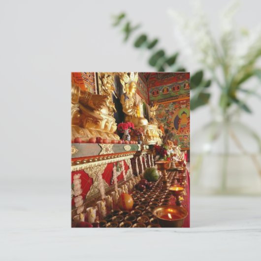 Temple/Inner Mongolië Briefkaart (Staand voorkant)