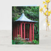 Temple Kaart (Gele Bloem)