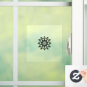 Temple logo-raambekleding raamsticker (Huis)