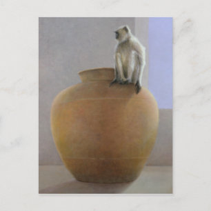 Temple Monkey Briefkaart