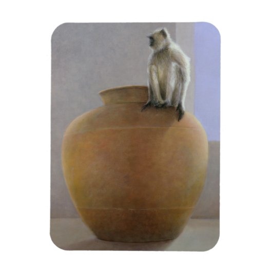 Temple Monkey Magneet (Verticaal)
