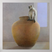 Temple Monkey Poster (Voorkant)