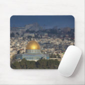Temple Mount and Dome of the Rock, dawn Muismat (Met muis)
