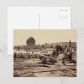 Temple Mount and Dome of the Rock in Jerusalem Briefkaart (Voorkant / Achterkant)