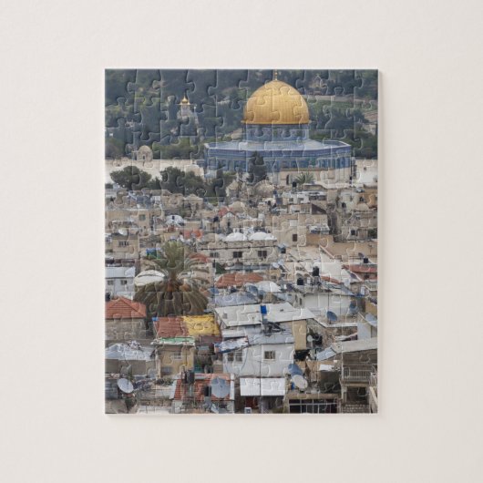 Temple Mount and Dome of the Rock Legpuzzel (Verticaal)