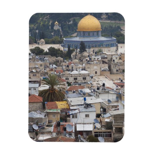Temple Mount and Dome of the Rock Magneet (Verticaal)