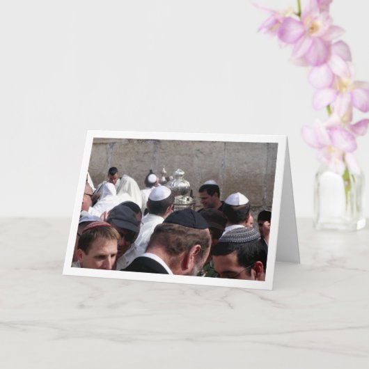 Temple Mount Gathering, oude stad van Jeruzalem Kaart (Orchidee)