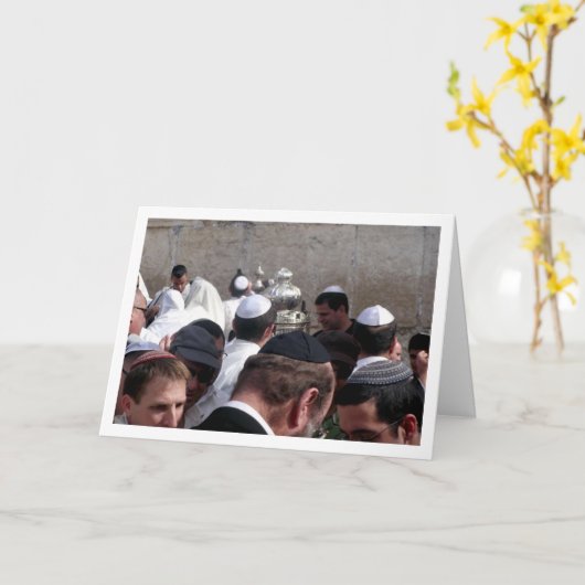 Temple Mount Gathering, oude stad van Jeruzalem Kaart (Gele Bloem)