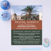 Temple Mount, Jerusalem, Travel Agency Fly Flyer (Enkel)
