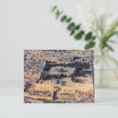 Temple Mount Old City Jerusalem Dome of the Rock Briefkaart (Staand voorkant)