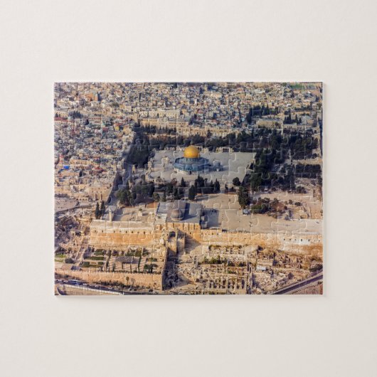 Temple Mount Old City Jerusalem Dome of the Rock Legpuzzel (Horizontaal)