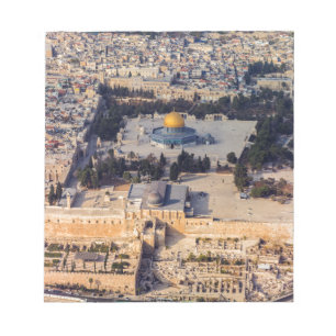 Temple Mount Old City Jerusalem Dome of the Rock Notitieblok