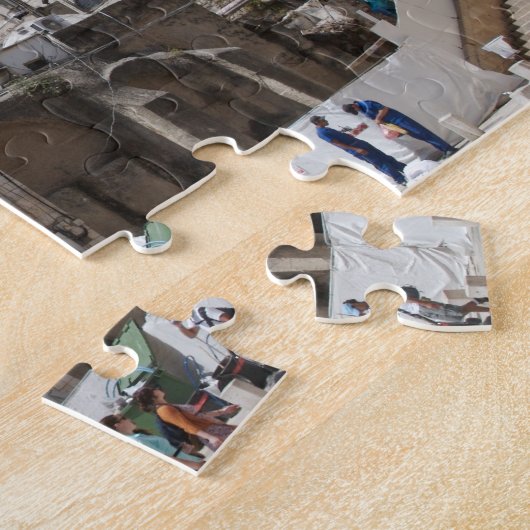 Temple Mount Square in Jerusalem Legpuzzel (Zijkant)