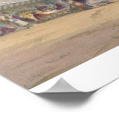 Temple of 'Ahmed Shauh', koning van Afghanistan, K Poster (Hoek)