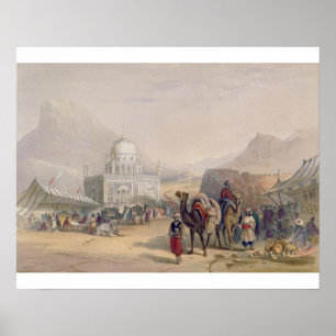 Temple of 'Ahmed Shauh', koning van Afghanistan, K Poster