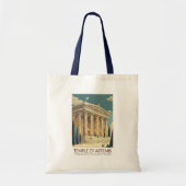 Temple of Artemis Seven Wonders of the World Art Tote Bag (Voorkant)