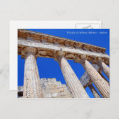 Temple of Athena Aphaea - Aegina Briefkaart (Voorkant / Achterkant)