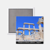 Temple of Athena Aphaea - Aegina Magneet (Voorkant / Achterkant)