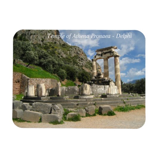 Temple of Athena Pronaea - Delphi Magneet (Horizontaal)