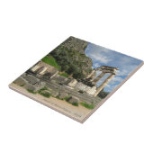 Temple of Athena Pronaea - Delphi Tegeltje (Zijkant)