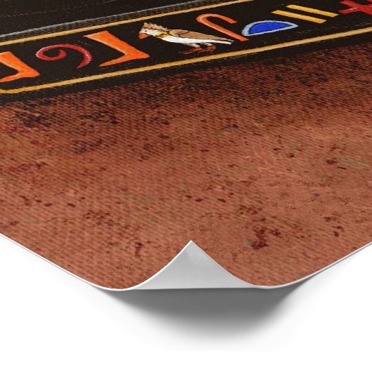 Temple of Bastet Egypt Bast Goddess Cat Poster (Hoek)