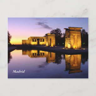 Temple of Debod Briefkaart