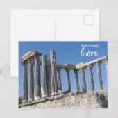 Temple of Diana-Evora- The Real Portugal Briefkaart (Voorkant / Achterkant)
