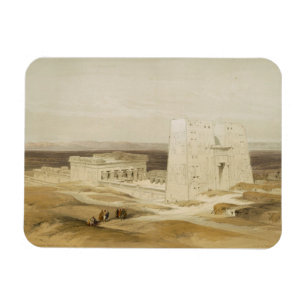 Temple of Edfu, antieke Apollinopolis, Opper-Egypt Magneet