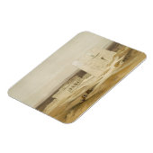 Temple of Edfu, antieke Apollinopolis, Opper-Egypt Magneet (Linkerzijde)