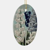 Temple of Flora Hyacinths Flowers Keramisch Ornament (Rechts)