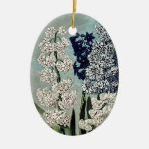 Temple of Flora Hyacinths Flowers Keramisch Ornament