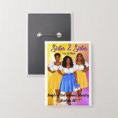 Temple of God Women's Ministry Button (Voorkant / Achterkant)