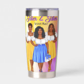 Temple of God Women's Ministry Geïsoleerde Drinkbeker (Voorkant)