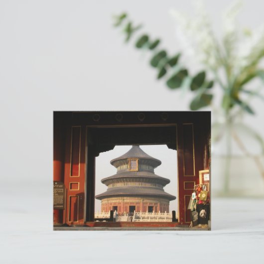 Temple of Heaven Briefkaart (Staand voorkant)