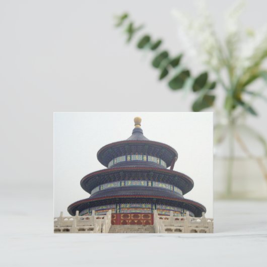 Temple of Heaven Briefkaart (Staand voorkant)