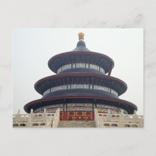 Temple of Heaven Briefkaart (Voorkant)