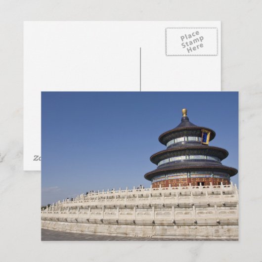 Temple of Heaven Briefkaart (Voorkant / Achterkant)