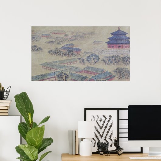 Temple of Heaven Poster (Thuiskantoor)
