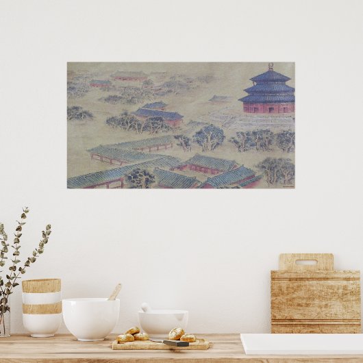 Temple of Heaven Poster (Keuken)