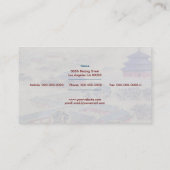 Temple of Heaven Visitekaartje (Achterkant)