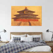 Temple of Heaven Wrapped Canvas Afdruk (Insitu (Slaapkamer))