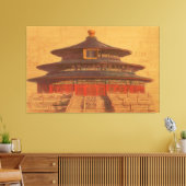 Temple of Heaven Wrapped Canvas Afdruk (Insitu (Woonkamer))