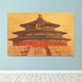 Temple of Heaven Wrapped Canvas Afdruk (Insitu (Houten vloer))