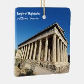 Temple of Hephaestus Athens Greece Souvenir Keramisch Ornament (Rechts)
