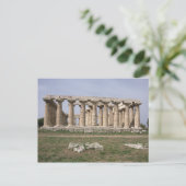 Temple of Hera I Briefkaart (Staand voorkant)